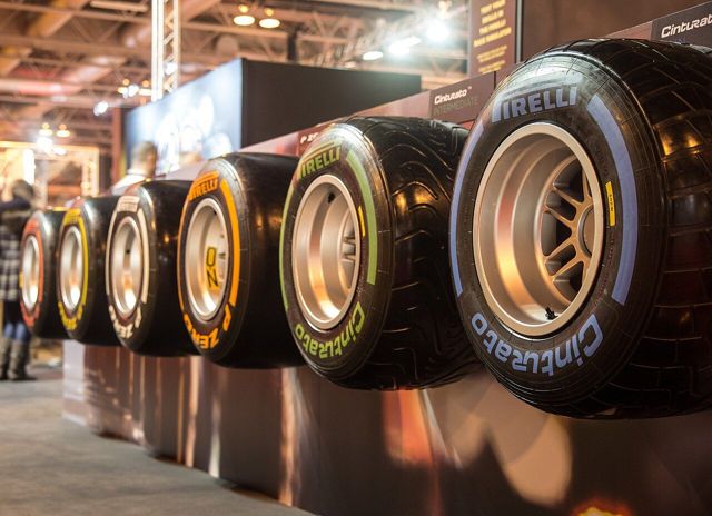 Autosport International Show - 2014 F1 Pirelli Tyres